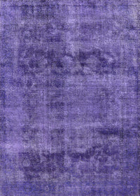 Machine Washable Industrial Modern Amethyst Purple Rug, wshurb540