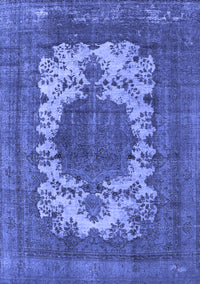 Oriental Blue Industrial Rug, urb541blu