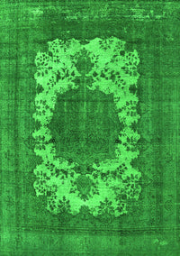 Oriental Green Industrial Rug, urb541grn