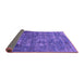 Sideview of Persian Purple Bohemian Rug, urb542pur