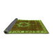 Sideview of Oriental Green Industrial Rug, urb543grn