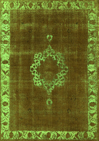 Oriental Green Industrial Rug, urb543grn