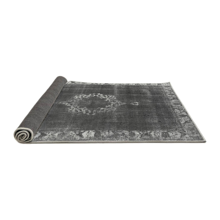 Sideview of Oriental Gray Industrial Rug, urb543gry