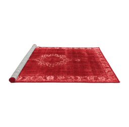 Industrial Red Washable Rugs