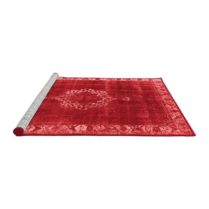 Industrial Red Washable Rugs