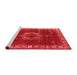 Industrial Red Washable Rugs