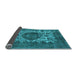 Sideview of Oriental Light Blue Industrial Rug, urb544lblu