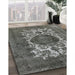 Machine Washable Industrial Modern Black Rug in a Family Room, wshurb544