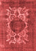 Oriental Red Industrial Area Rugs