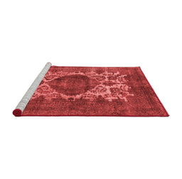 Industrial Red Washable Rugs