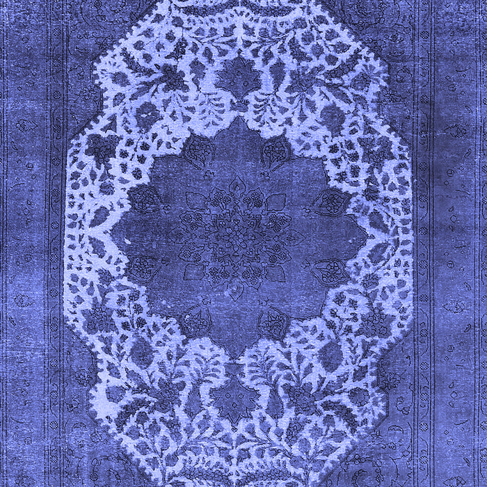 Oriental Blue Industrial Rug, urb545blu