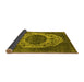 Sideview of Oriental Yellow Industrial Rug, urb545yw