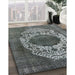 Machine Washable Industrial Modern Light Black Rug in a Family Room, wshurb545