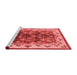 Industrial Red Washable Rugs