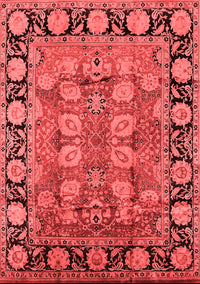 Oriental Red Industrial Rug, urb547red