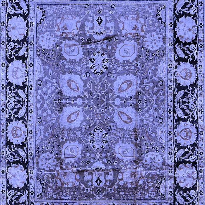 Oriental Blue Industrial Rug, urb547blu