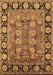 Oriental Brown Industrial Rug, urb547brn