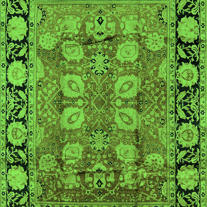 Oriental Green Industrial Rug, urb547grn