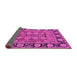 Sideview of Oriental Pink Industrial Rug, urb547pnk