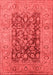 Oriental Red Industrial Area Rugs