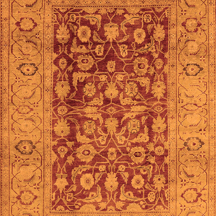 Machine Washable Oriental Orange Industrial Area Rugs, wshurb548org