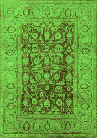 Oriental Green Industrial Rug, urb548grn