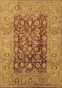 Oriental Brown Industrial Rug, urb548brn