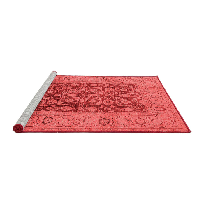 Industrial Red Washable Rugs