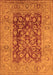 Oriental Orange Industrial Rug, urb548org