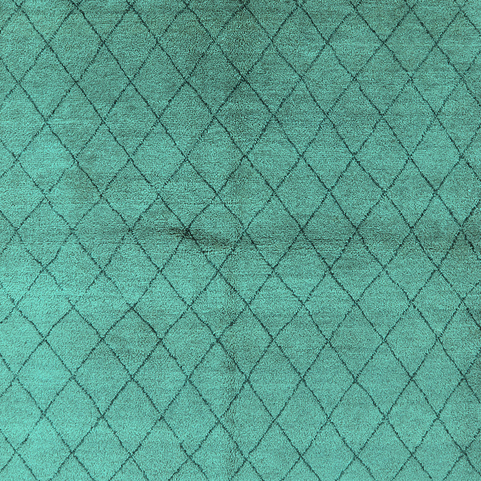 Oriental Turquoise Industrial Rug, urb549turq