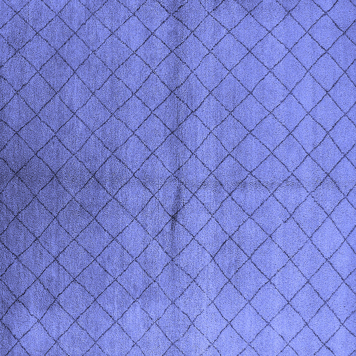 Square Oriental Blue Industrial Rug, urb549blu