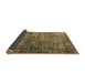 Sideview of Oriental Brown Industrial Rug, urb550brn