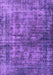 Machine Washable Oriental Purple Industrial Area Rugs, wshurb550pur