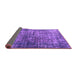 Sideview of Oriental Purple Industrial Rug, urb550pur