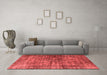 Industrial Red Washable Rugs