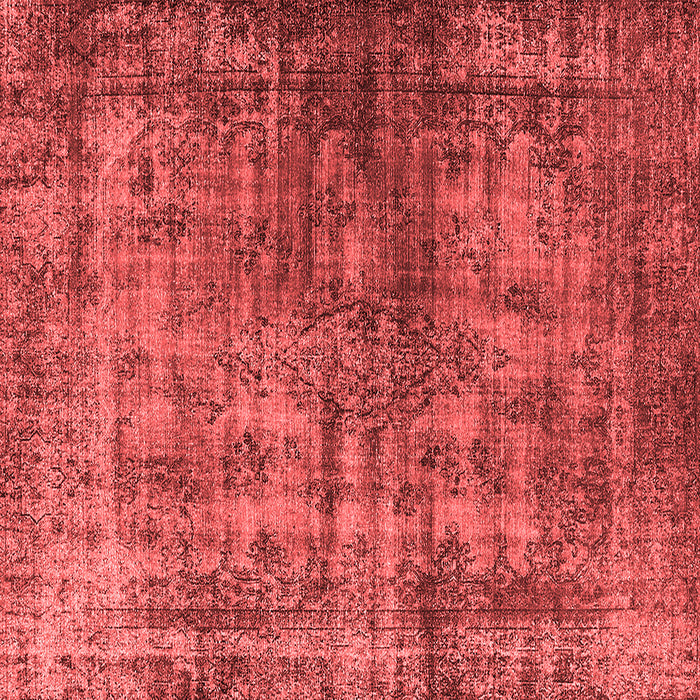 Machine Washable Oriental Red Industrial Rug, wshurb550red