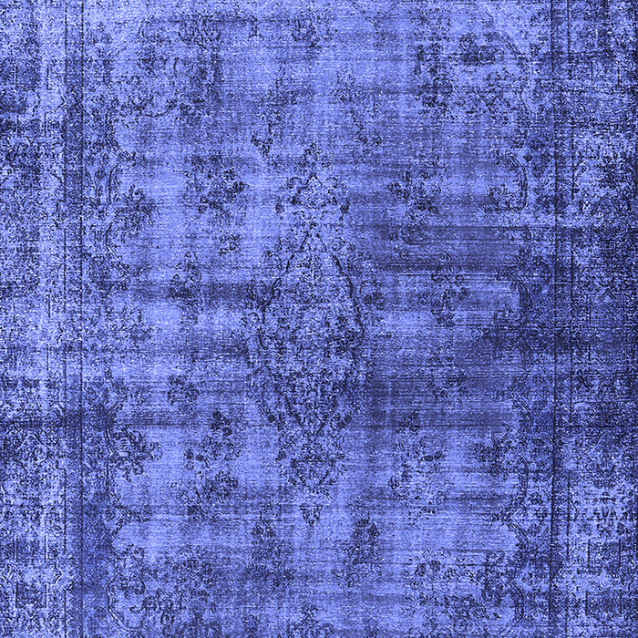 Oriental Blue Industrial Rug, urb550blu