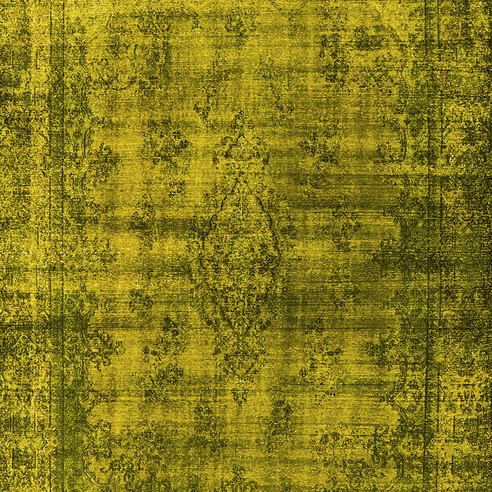 Oriental Yellow Industrial Rug, urb550yw
