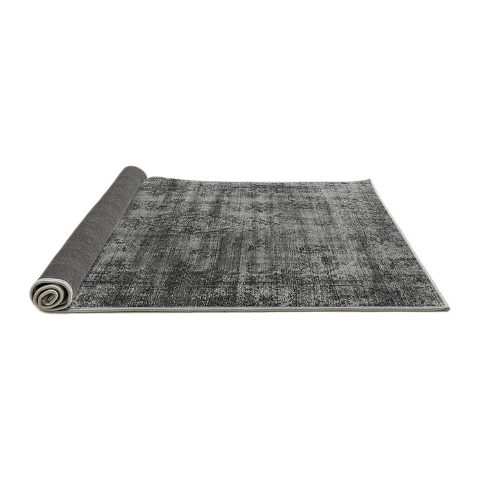 Sideview of Oriental Gray Industrial Rug, urb550gry