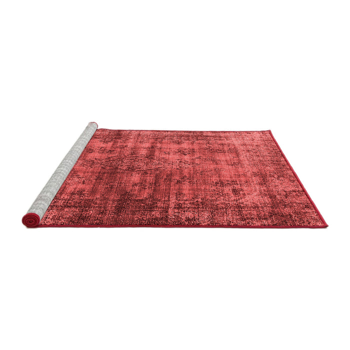 Industrial Red Washable Rugs