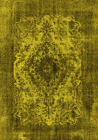 Oriental Yellow Industrial Rug, urb551yw