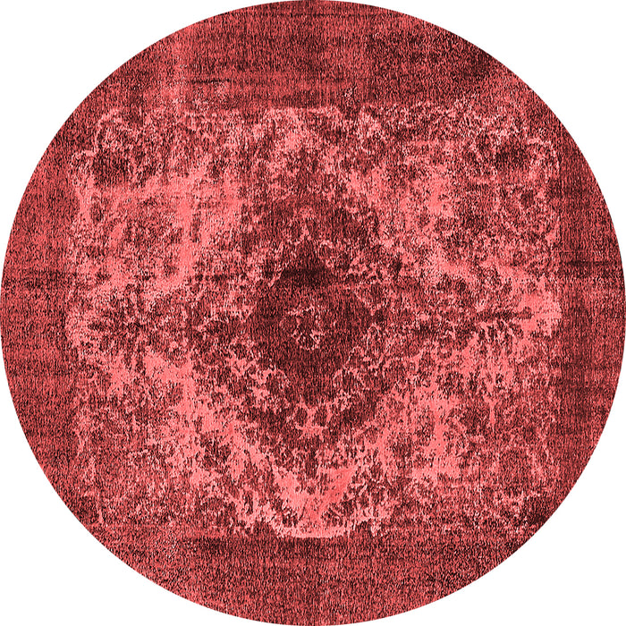 Machine Washable Oriental Red Industrial Rug, wshurb551red