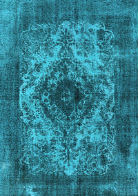 Oriental Light Blue Industrial Rug, urb551lblu