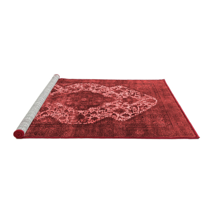 Industrial Red Washable Rugs