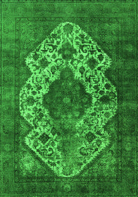 Oriental Green Industrial Rug, urb552grn