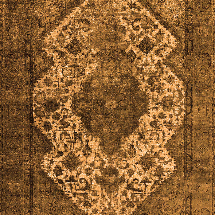 Machine Washable Oriental Orange Industrial Area Rugs, wshurb552org