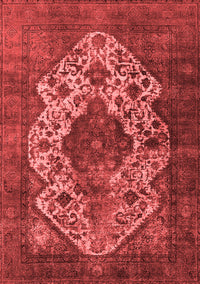 Oriental Red Industrial Rug, urb552red