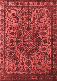 Oriental Red Industrial Rug, urb553red