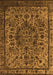 Machine Washable Oriental Orange Industrial Area Rugs, wshurb553org