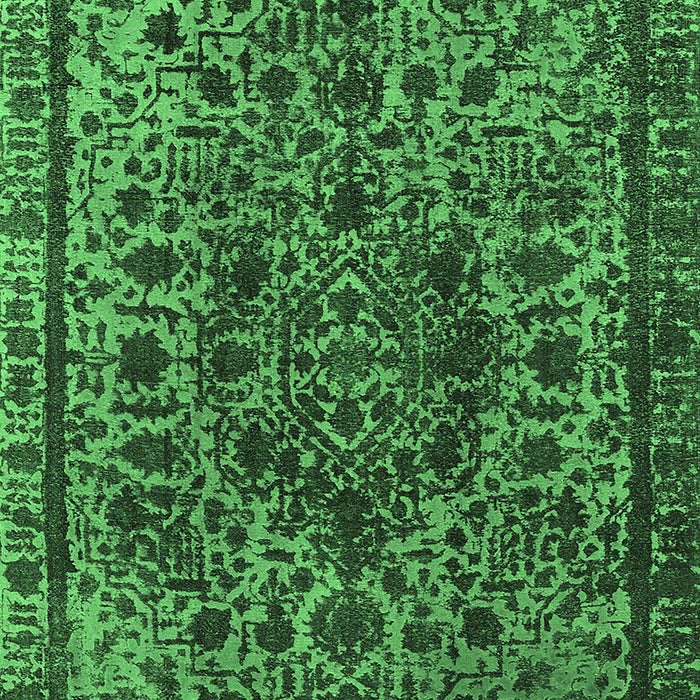 Oriental Emerald Green Industrial Rug, urb553emgrn